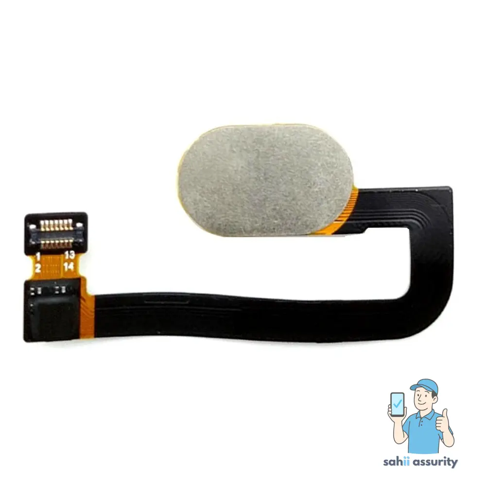 Fingerprint Sensor with Flex Cable for Motorola Moto G5S Plus Black thumbnail